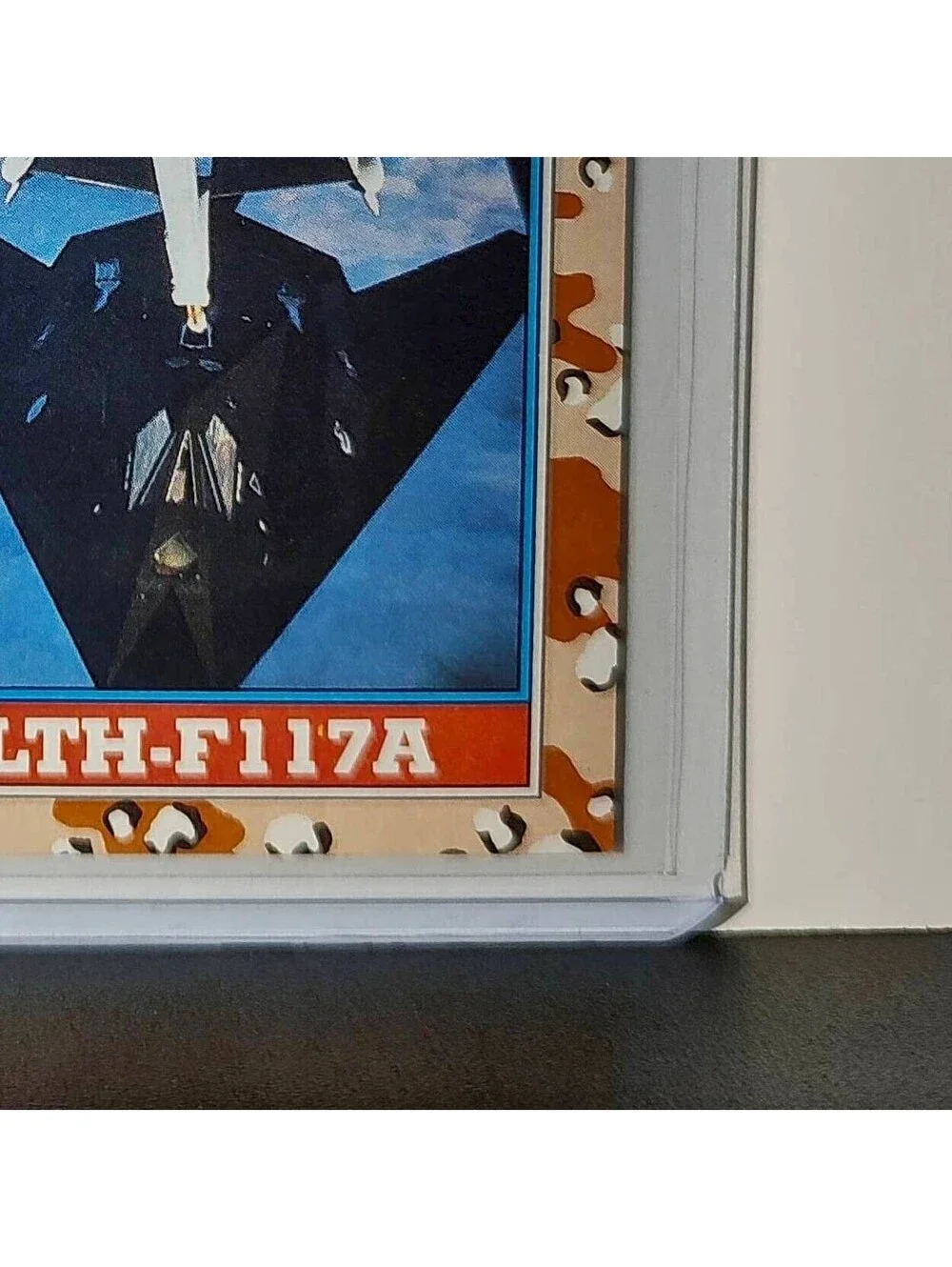F-117A Stealth Fighter 1991 Topps Desert Storm #119 Card